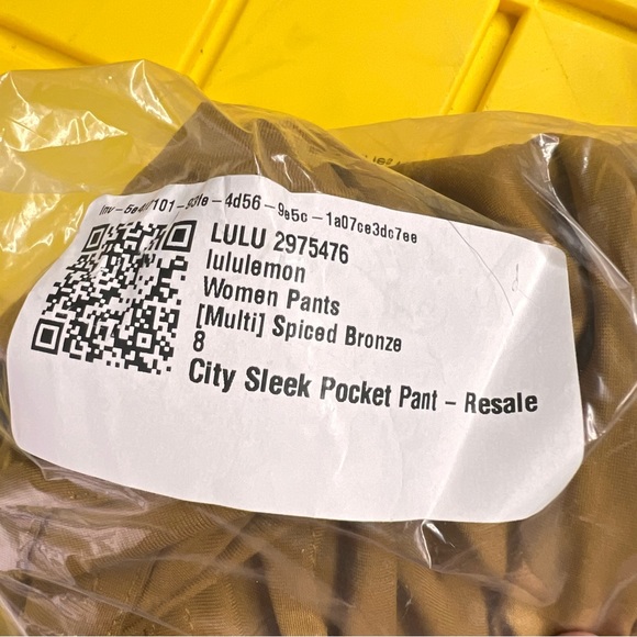 Lululemon City Sleek Pocket Pants in Spiced Bronze Size 8 - Picture 4 of 9